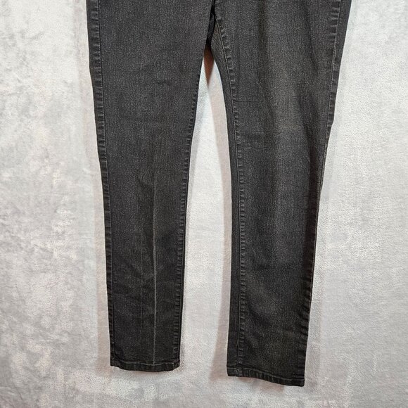 Nickel & Iron Mens Slim Fit Black Denim Jeans Size 36x30 casual hipster stretch - Picture 11 of 14